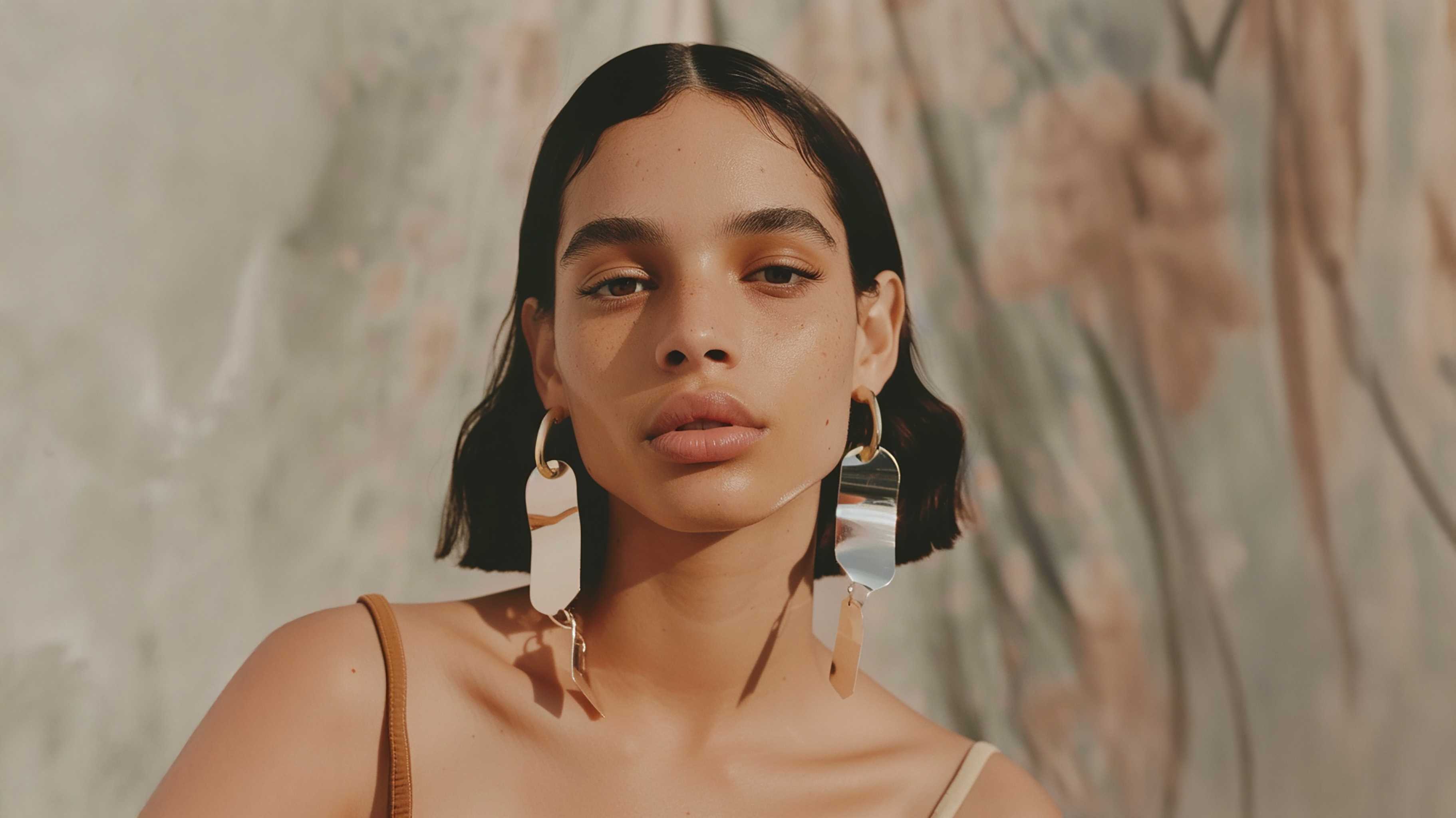 Lightweight work earrings for hot and humid climates — minimalist studs, huggie hoops and pearl drops by AEVUM