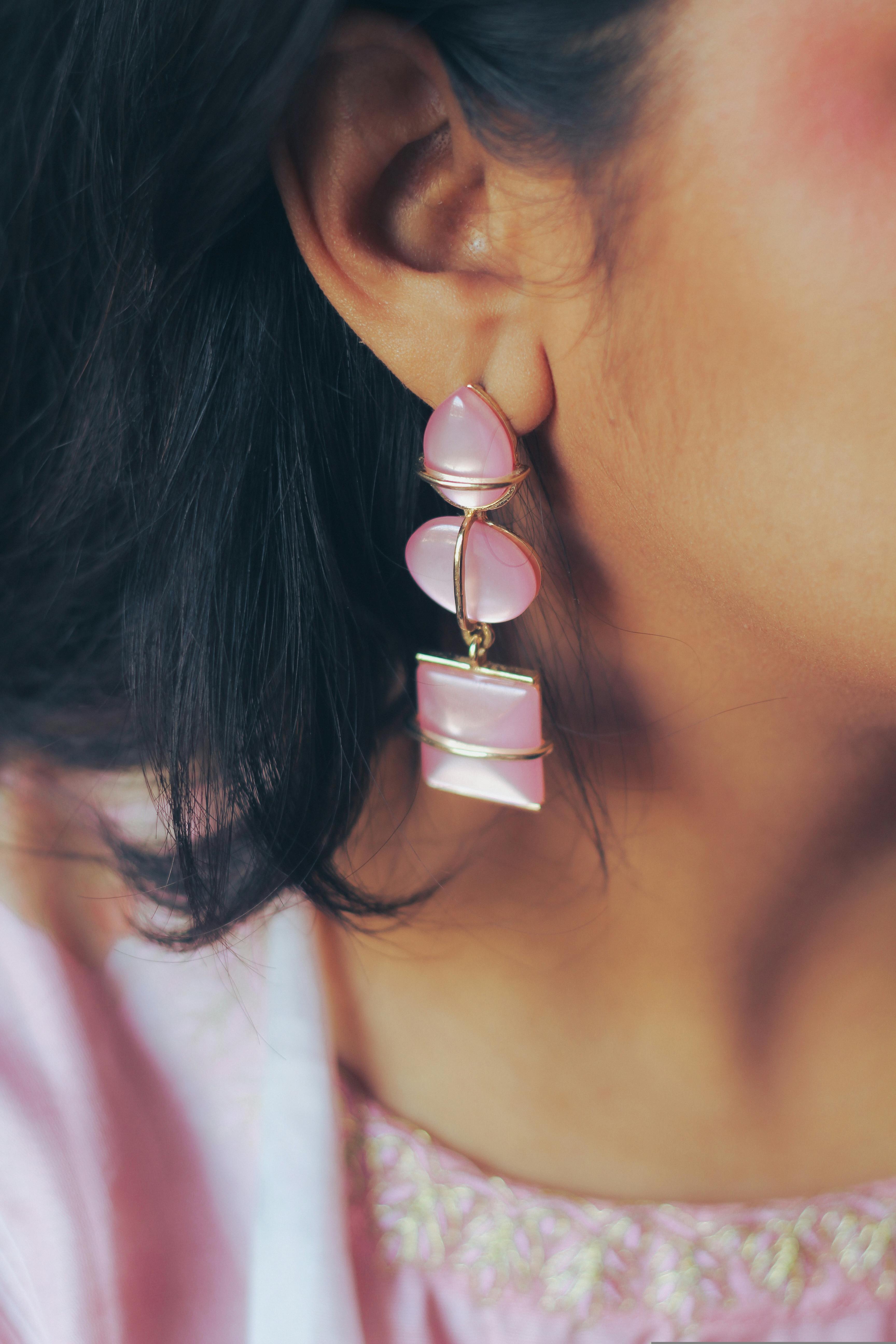 Graduation earrings in Chicago 2026 — minimal lightweight styles for ceremony and work by AEVUM