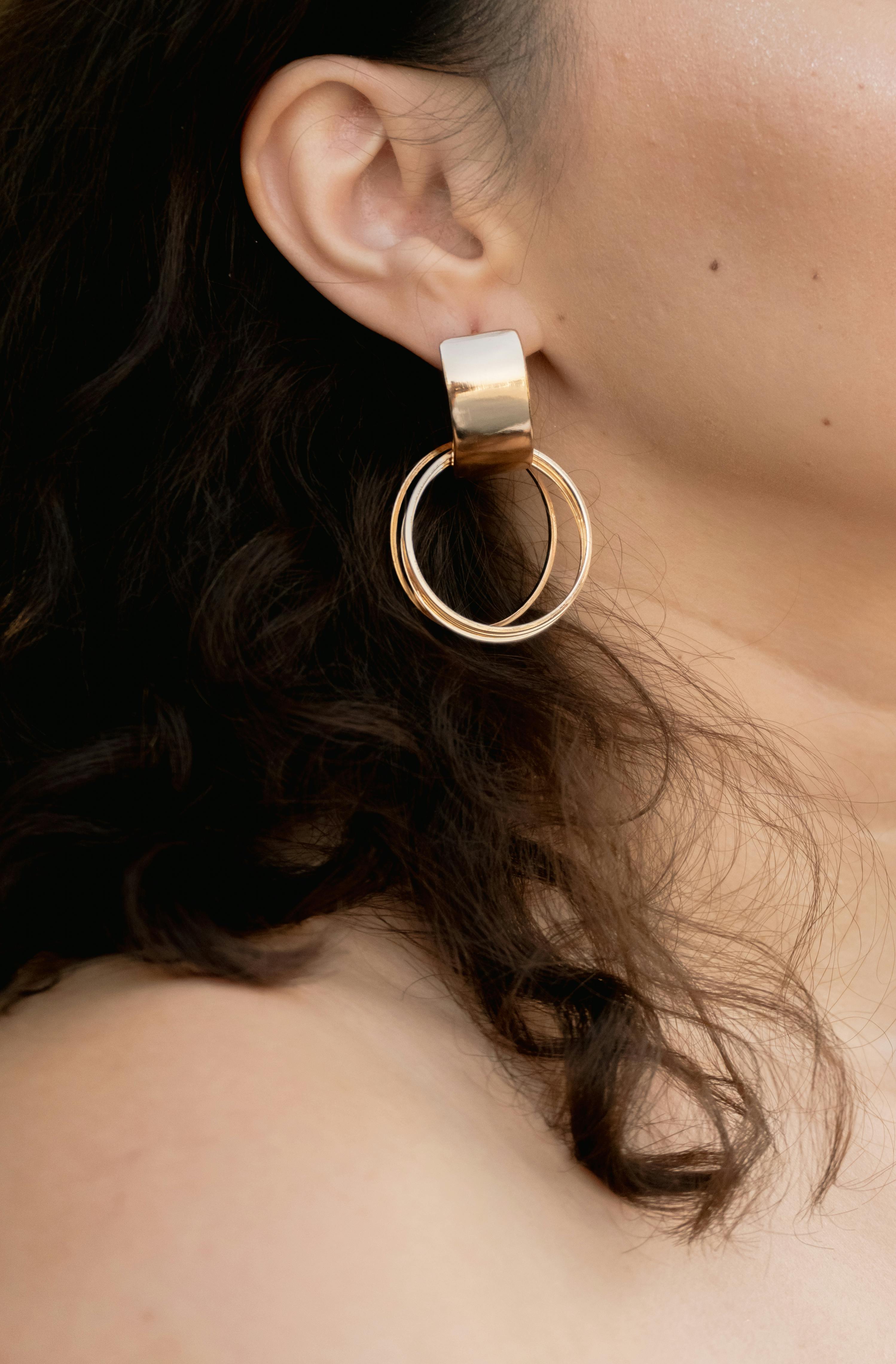 Elegant earrings for Mother's Day gift in San Francisco 2026 — lightweight minimal styles by AEVUM